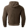 thumbnail image 7 of Rggeeun Mens Hoodies Pullover Men Fall Winter Hoodie Solid Color Long Sleeve Pullovers Coat Loose Sweatshirts, 7 of 7