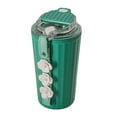 thumbnail image 4 of Taza de viaje con aislamiento de acero inoxidable 304, tapa de sellado, vaso para bebidas calientes con colador de té, taza de agua térmica al vacío Verde Baoblaze taza de viaje, 4 of 8