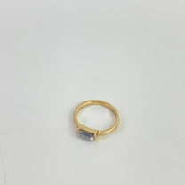 OZDFU Rings [jewelry] ,14k Gold Plated Birthstone Rings for Women Mother Dainty Cute Stackable Rings Non Tarnish Thumb Emerald Green Gemstone Pinky Ring Jewelry Birthday Gift