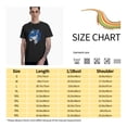 thumbnail image 6 of Blue Tiger Men's T-Shirt Cotton 100% Summer Tops Fashion Casual Blue Tiger Short Sleeves for Men Women Round Collar Top Tees, 6 of 6