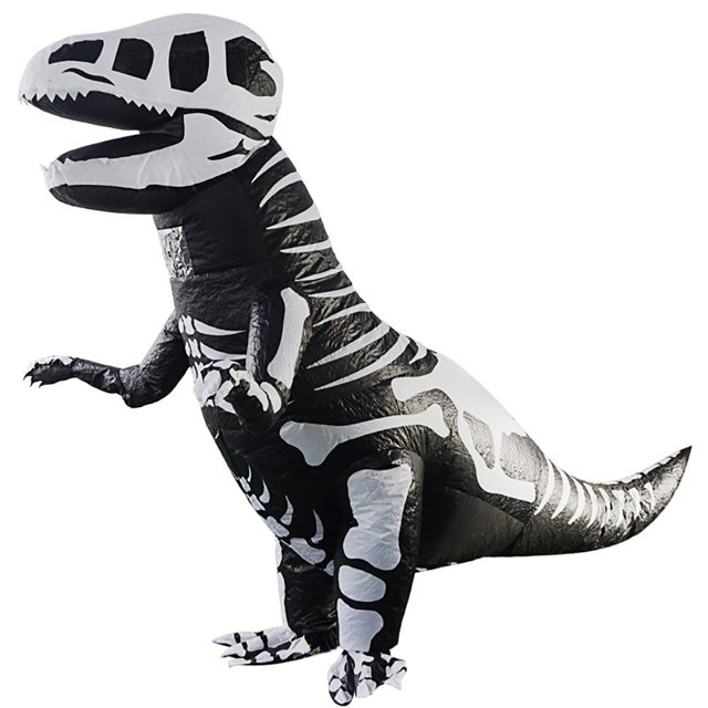 Disfraz inflable de dinosaurio para adulto, traje de t-rex para montar en Dino, Halloween, fiesta de Navidad, disfraz de Mascota de fantasía