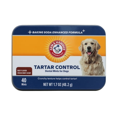 UPC: 0742797774725 | Arm & Hammer™ Advanced Care Tartar Control Dental Mints for Dogs in Beef Flavor  40 Count