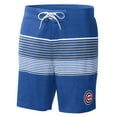 thumbnail image 2 of Men's G-III Sports by Carl Banks  Royal Chicago Cubs Coastline Volley Swim Shorts, 2 of 3