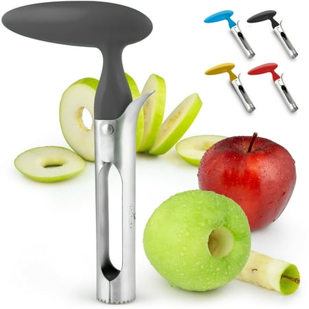 

Zulay Kitchen Premium Apple Corer Durable Apple Corer Remover - Cool Grey