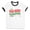 White/Black, variant on Very Merry Illustrator Ringer Tee Shirt Unisex X-Large White/Black