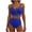 Z21Royal Blue, variant on High Waisted Bikini Sets for Women 2026 Tummy Control 2 Piece Bathing Suit U-Wire Push up Texture Beach Swimsuit Light Purple XL