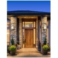 thumbnail image 2 of Justice Design Group Alr-7584W-10 Alabaster Rocks 1 Light 16-1/2" High Outdoor Wall Sconce, 2 of 2