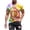 Yellow—Tshirt for Men, variant on BVOFAR Tie Dye T Shirts for Men Big and Tall Short Sleeve Hip Hop Tees Funny Hippies T-Shirts for Men Green XXXL