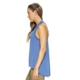 thumbnail image 2 of Expert Brand USA-Made Women's Siro Casual V-Neck Tunic Tank Top, Stone Blue, Small, 2 of 5