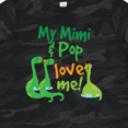 thumbnail image 4 of Inktastic Mimi and Pop Love Me Grandson Dinosaur Boys Toddler T-Shirt, 4 of 5