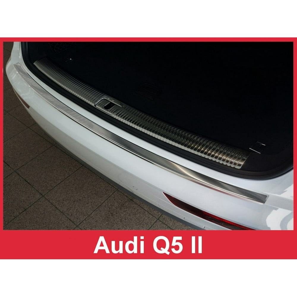 Stainless Steel Rear Bumper Protector Guard for 2018 Present Audi Q5