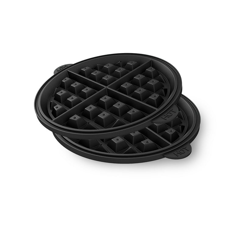 BLACK+DECKER Removable Plate Belgian Waffle Maker, Maroon, WM700R