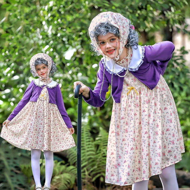 dressing up as old lady Old lady dress up day