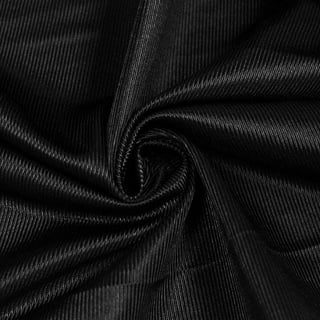 King Mesh Knit Fabric by The Yard, Football Fabric, Soccer Fabric,  Basketball Jersey Fabric (Black)