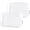 Clear, variant on 2 Pack Travel Toiletry Bag, TSA Approved Toiletry Bag Clear Makeup Bag Quart Size Portable Bags Carry Travel Accessories Bag for Women Men - Clear
