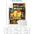 thumbnail image 6 of Basketball Gifts for Boys, Soft Cozy Sherpa Flannel Throw Blankets for Adults and Kids for Sofa Couch Bed 50 x 60 Inches, Gifts for Men Boys Girls Basketball Lovers, Gifts for Son from Mom and Dad, 6 of 6