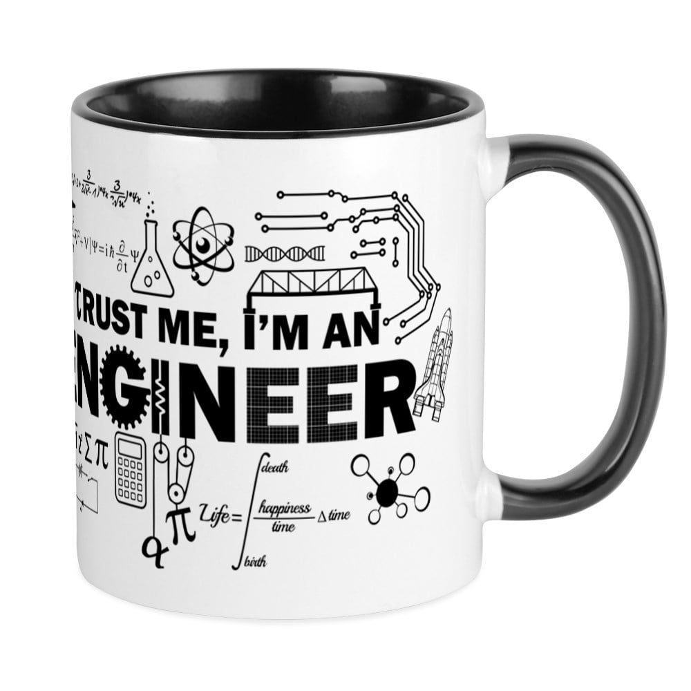 CafePress Trust Me I'm An Engineer Mugs Unique Coffee Mug, Coffee