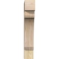 thumbnail image 2 of Ekena Millwork 4"W x 16"D x 24"H Legacy Block Rough Sawn Bracket, Douglas Fir, 2 of 4