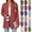 Brick Red, variant on Niaviben cardigan for women sweaters for women Button Down Cardigan oversized sweaters for women light jackets for women summer Cardigans For Thin Cardigans Open Front Cardigan Fall Cardigan Beige L