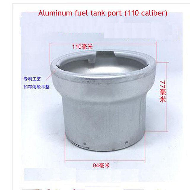 Car Fuel Tank Fuel Port Aluminum Fuel Tank Mouth Tsui Iron Fuel Tank Neck Stainless Steel Fuel Tank Port Cover Truck Semi-mounte