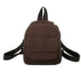 thumbnail image 1 of kurtrusly Compact And Lightweight Bag For Fashion-forward Women Wide Application Travel Backpacks Bags Coffee, 1 of 6