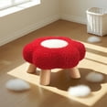 thumbnail image 2 of Msgweeeg Portable Stool Flower Stool Small Round Stool Cloud Agaric Stool Room Decoration Floor Stool Chair, 2 of 7
