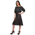 thumbnail image 2 of Moomaya Jupe Imprimée pour Femmes Poly Spandex Tenue Décontractée Été Jupe pour Filles, 2 of 5