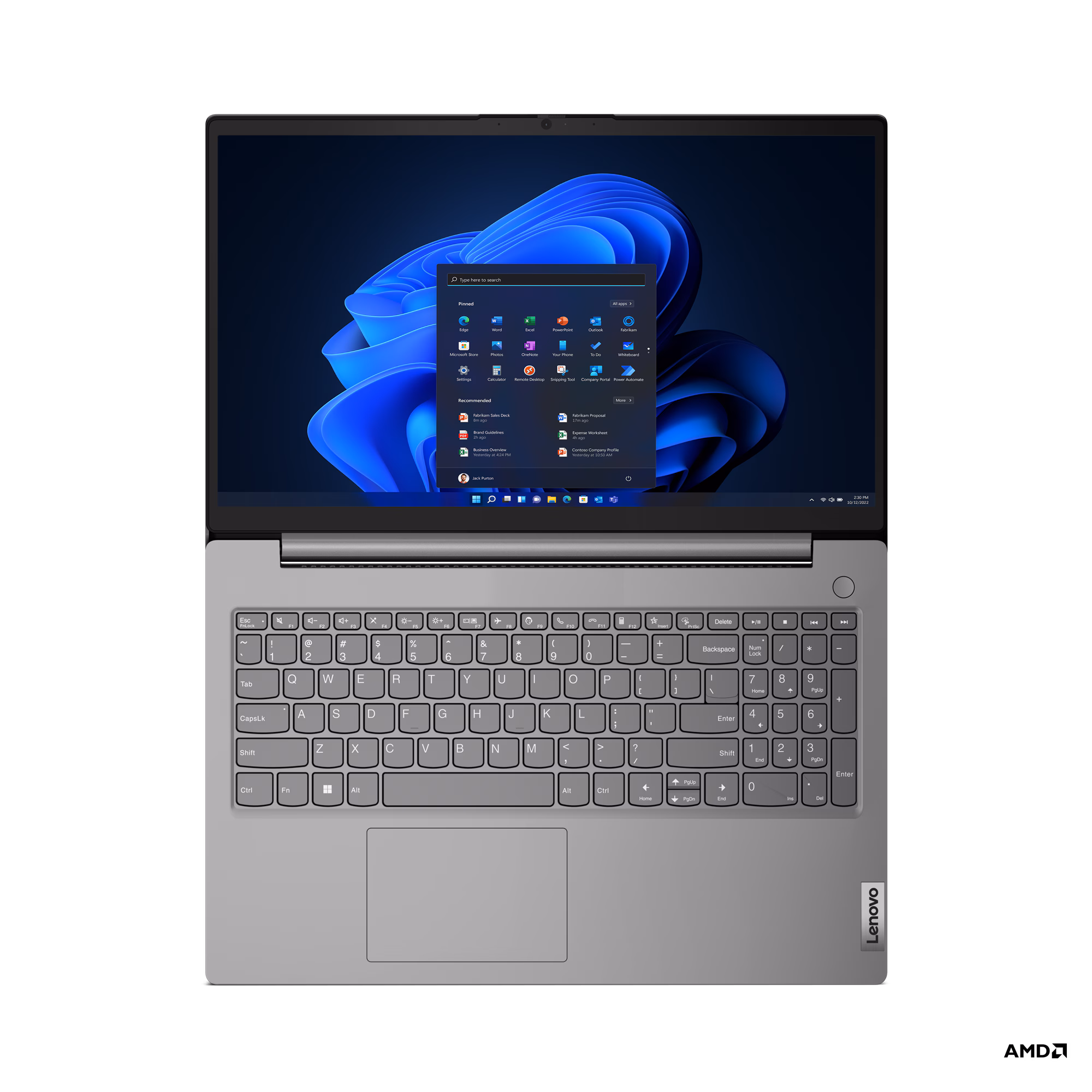 thumbnail image 2 of Laptop Lenovo V15 G4 AMN, AMD Ryzen 5 7520U RAM 8 GB  SSD 512 GB Pantalla FHD de 15.6"  Windows 11, 2 of 4