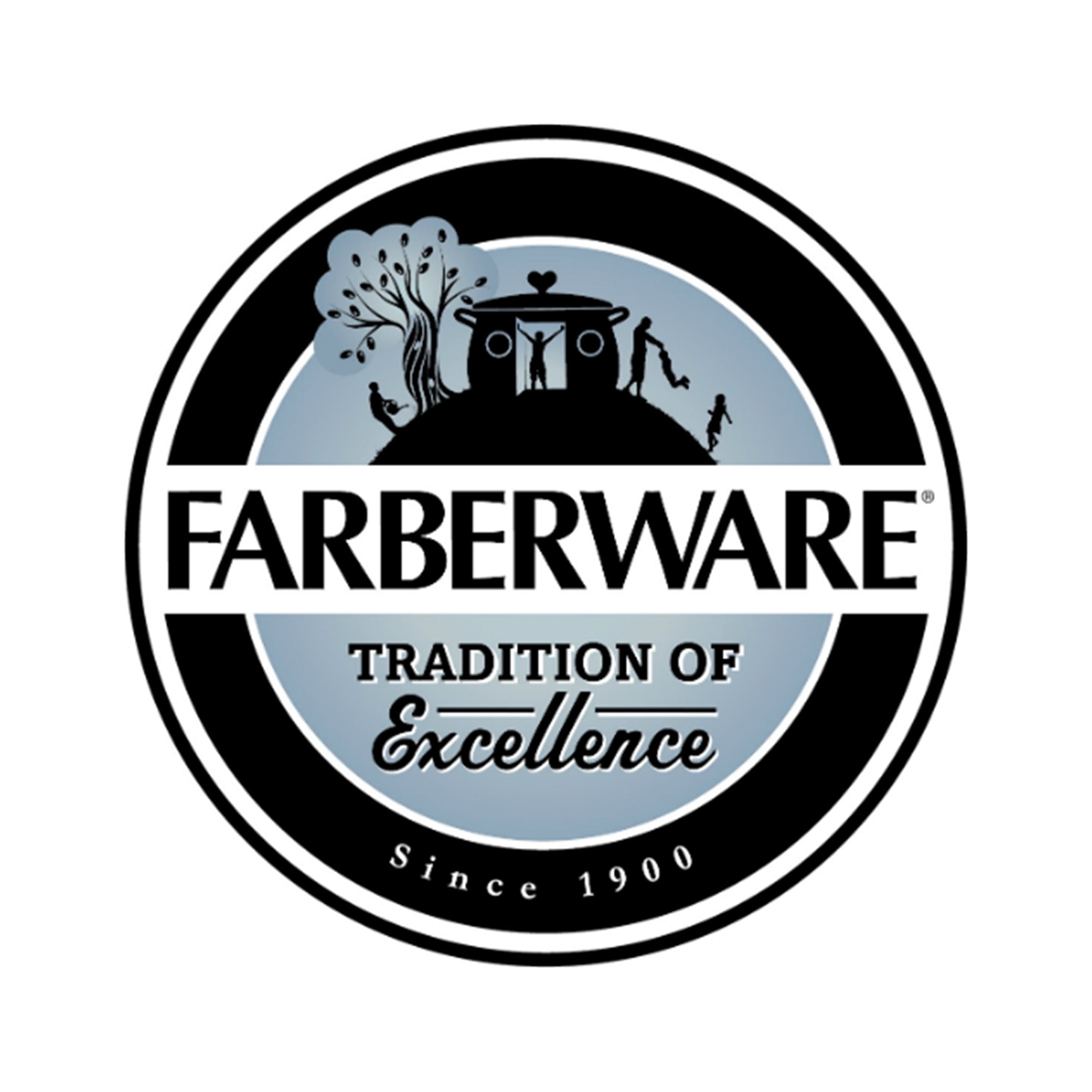 Farberware Red Forged Triple Rivet Chef Knife Set, 2-Piece