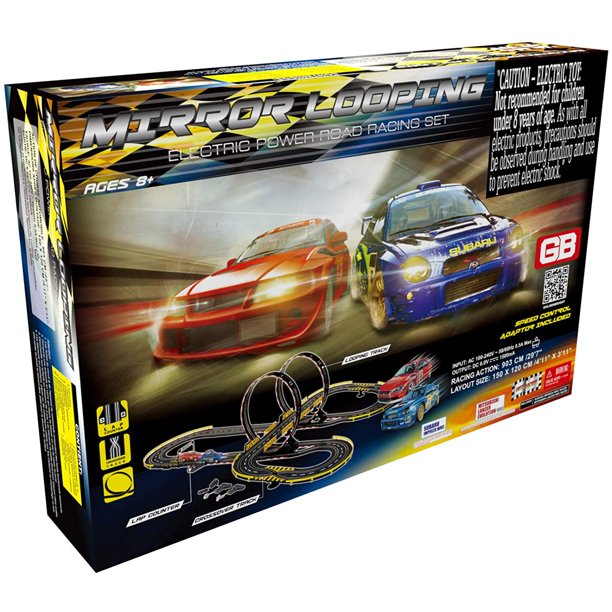 Golden Bright Big Racer Road Racing Set Electric Powered Walmart Com Walmart Com