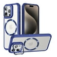 thumbnail image 1 of For iPhone 16 Pro Max Case Magnetic Phone Stand Funda For iPhone 15 14 13 12 11 Pro Max 16 Plus 14 15 Plus Cover Acrylic Cases 04 For iPhone 11Pro Max, 1 of 6