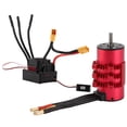 thumbnail image 3 of RC Motor ESC, 3670 2850KV 3670 2853670 2850KV Juego De Disipador De Calor A Prueba De Agua Con Motor ESC Combo Para 1/10 RC Car Truck Para 1/8 1/10 RC Car Fugacal Ocean Broad Surfboard Fins, 3 of 8