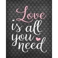 thumbnail image 2 of Robinson, Tamara 15x18 White Modern Wood Framed Museum Art Print Titled - Love is All You Need, 2 of 4