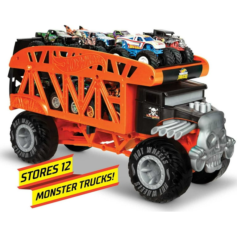 Hot Wheels Monster Trucks Monster Mover, Large-Scale Launcher