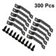 thumbnail image 1 of Cross-Stitch Hanger Black Serrated Hooks with Screws 300Pcs for Home Use, 1 of 2