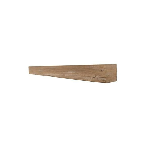 Lexington Hearth GM-5-LH-PH 5 ft. Grist Mill Fireplace Mantel, Pale Honey