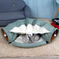 thumbnail image 4 of Gato Plegable Crackle Tunnel Pet Interactive Puppy Tube Kitten Play Toy Hides Verde Yuyangstore Juguete del túnel del gato, 4 of 8
