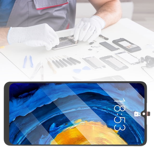 Reemplazo De Pantalla LCD De Teléfono, Función Táctil Sensible 3D Accesorios De Pantalla De Teléfono Kit De Reparación De Pantalla Frontal De Teléfono 6.5 Pulgadas De Alto