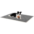 thumbnail image 2 of FEANDREA Manta Impermeable para Perros, para Perros Medianos y Grandes, Gatos, 152 x 127 cm, XL, Reversible, Protección para Sofá, Cama, Lavable a Máquina, Gris, 2 of 5