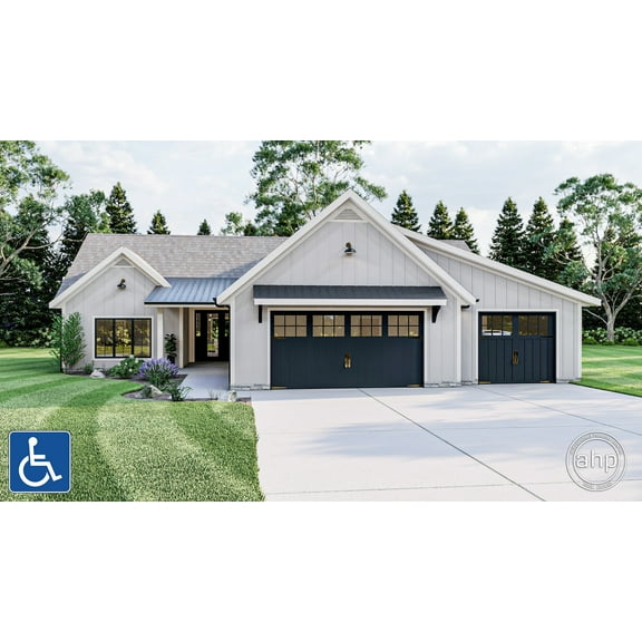 Advanced House Plans: Builder Ready Blueprints | Woodside 30097 | 1 Story Plan