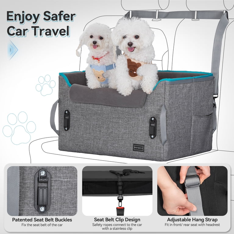 Petsfit Dog Booster Car Seat, Medium Dogs Up to 45 Lbs photo 5