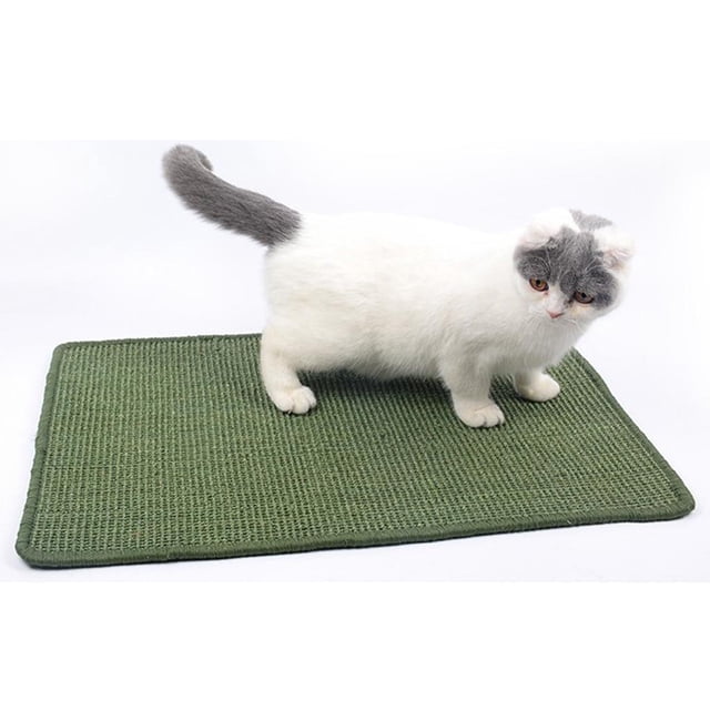Alfombrilla Multifunción para Rascar de Sisal Natural Yinane Rascador de gato de sisal
