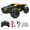 yellow, variant on Remote Control Car with Lights Cool Styling Rechargeable High Speed Drift Stunt Model Toy 2.4GHz RC Race Car Off-Road Vehicle Toy Boys Toy Gift