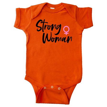 

Inktastic Strong Women With Venus Symbol Gift Baby Boy or Baby Girl Bodysuit