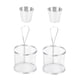 thumbnail image 1 of unids/set Mini cesta para freír cilíndrica cesta para patatas fritas colador para cocina, 1 of 8