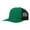 Green, variant on Mens Baseball Cap Funny Hats Classic Structured Trucker Snapback Cap for Men Adjustable Flat Brim Baseball Hat with Solid Mesh Back for Casual Daily Wear