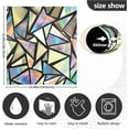 thumbnail image 3 of Coolnut Dishwasher Magnet Cover 23"Wx26"H ,Iridescent Triangles Abstract Farmhouse Kitchen Dishwasher Cover Magnetic Appliance Covers Door Stickers for Kitchen Home Cabinet Decals, 3 of 6