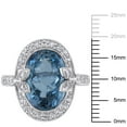 thumbnail image 2 of Everly Women's Topaz Sterling Silver Ring, 2 of 7