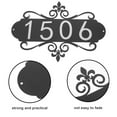 thumbnail image 7 of STOBOK 1Set Stylish Black House Address Numbers for Door Wall and Mailbox Sign, 7 of 7