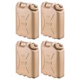 thumbnail image 1 of Scepter Lightweight BPA 5 Gallon 20 Liter Portable Water Storage Container, Sand (4 Pack), 1 of 10